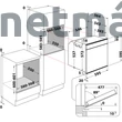 Whirlpool AKZ9 6230NB Beépíthető sütő