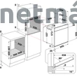 Whirlpool AKZ9 9480 NB beépíthető sütő fekete