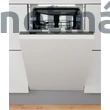 WHIRLPOOL BEÉPÍTHETŐ MOSOGATÓGÉP WSIO 3O34 PFE X