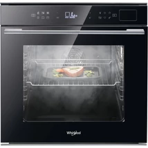 WHIRLPOOL W7 OS4 4S1 P BL BEÉPÍTHETŐ GŐZFUNKCIÓS SÜTŐ