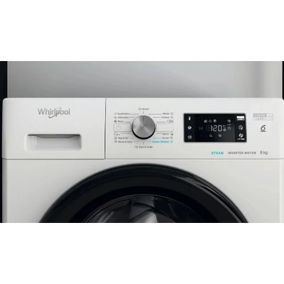 Whirlpool szabadonálló elöltöltős mosógép 8,0 kg  FFB 8469 BV EE