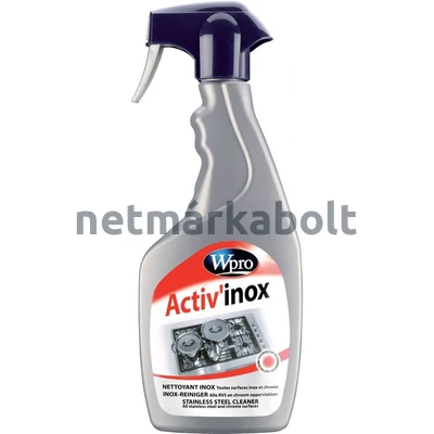 WPRO SSC303 Inox tisztító spray 500 ml