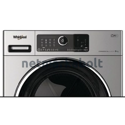 Whirlpool AWZ 9HPS/PRO félprofesszionális hőszivattyús szárítógép 9kg szürke