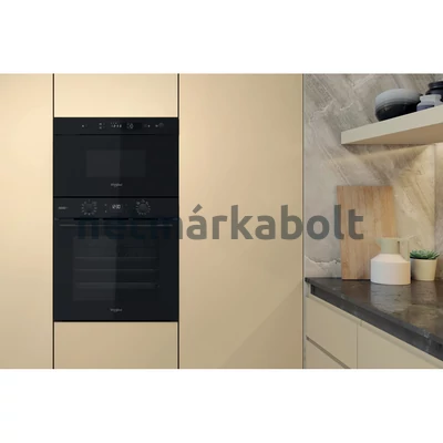 Whirlpool MBNA900B beépíthető mikrohullámú sütő fekete 22L 38cm