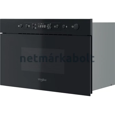 Whirlpool MBNA920B beépíthető mikrohullámú sütő fekete grilles 22L