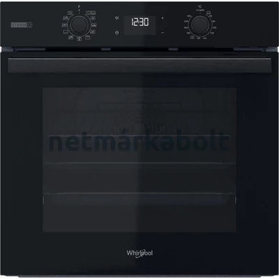 Whirlpool OMSR58CU1SB beépíthető sütő fekete