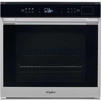 Whirlpool W7 OS4 4S1 H beépíthető sütő inox gőzfunkciós